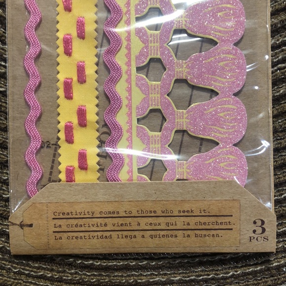 Jolee’s Vintage Tassel Border Stickers - Picture 2 of 6